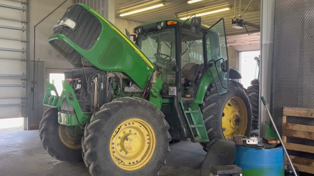 John Deere 7520 Hard Start
