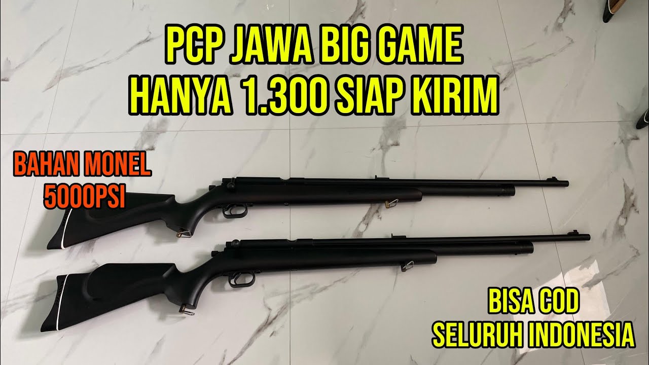 PCP JAWA HANYA 1.300 SIAP HUNTING BIG GAME‼️🔥 #kalimosodo #pcpbiggame 