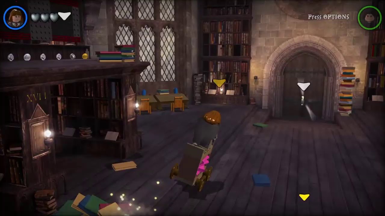 LEGO Harry Potter Years 1-4 Library FREE ROAM