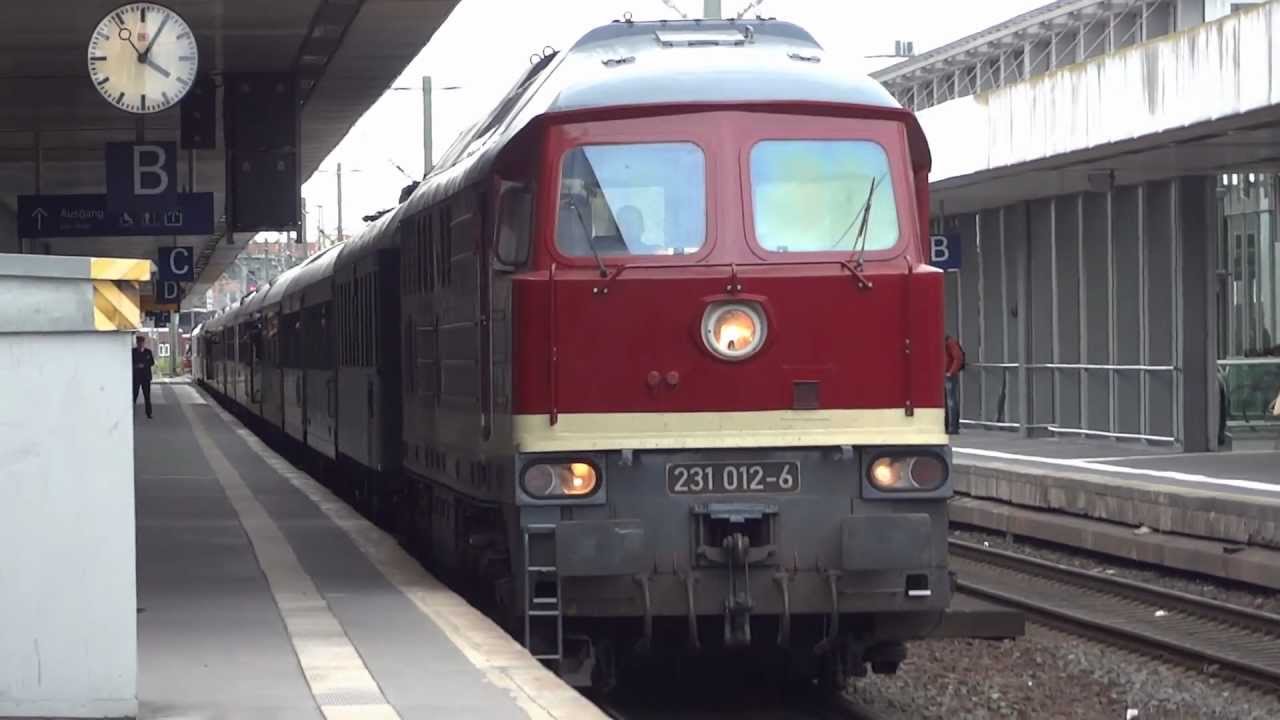 Deutsche Reichsbahn BR 131 Hannover HBF 2012 HD - German nazi train seen in Hannover May 2012