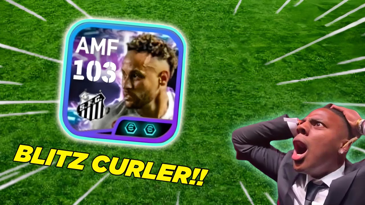 Showtime Neymar Jr. Blitz Curler Review efootball26 mobile 