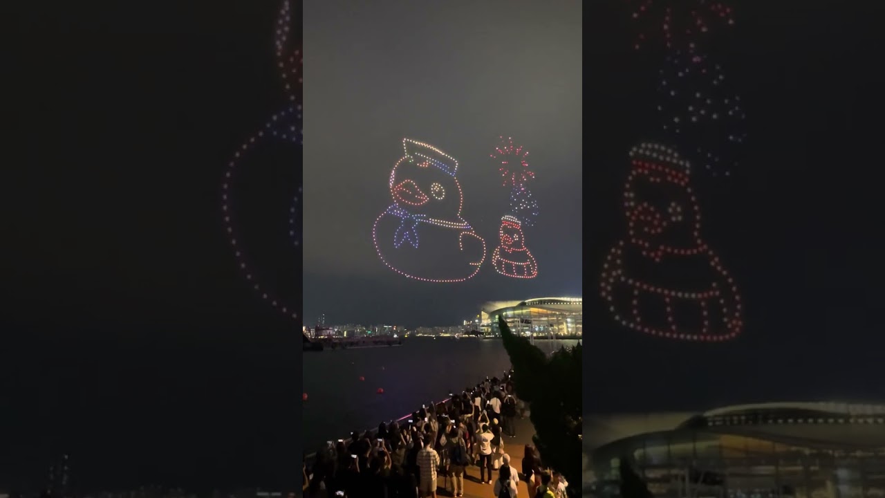Water Parade 閉幕無人機表演