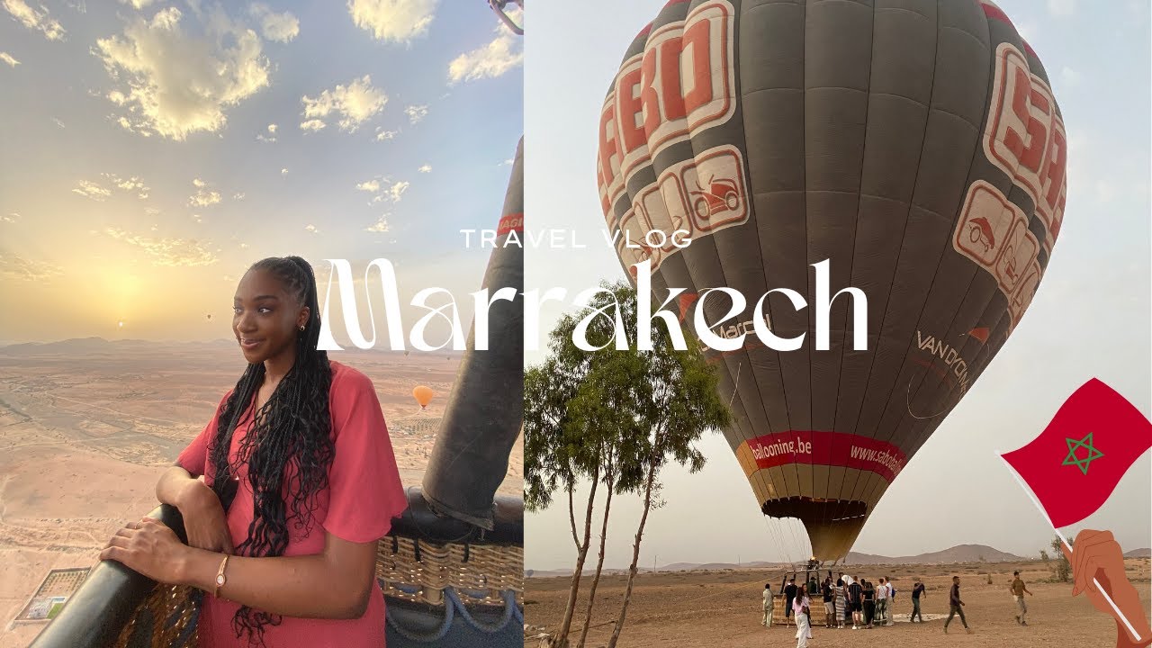 Is Marrakech Worth the HYPE? 🇲🇦 Hot Air Balloon, YSL Museum, Ouzoud Waterfalls, Desert | Travel Vlog