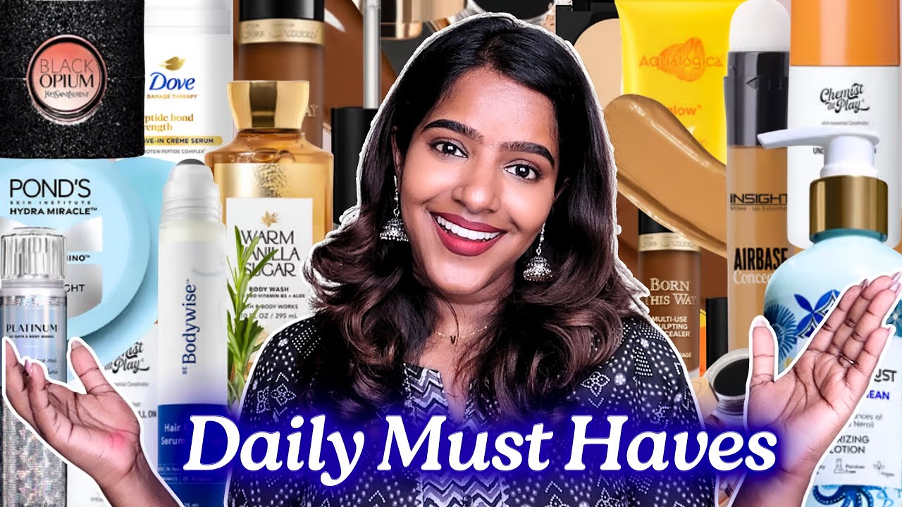 YOU NEED THESE DAILY! Skincare, Bodycare, Haircare, Makeup Essentials🙊