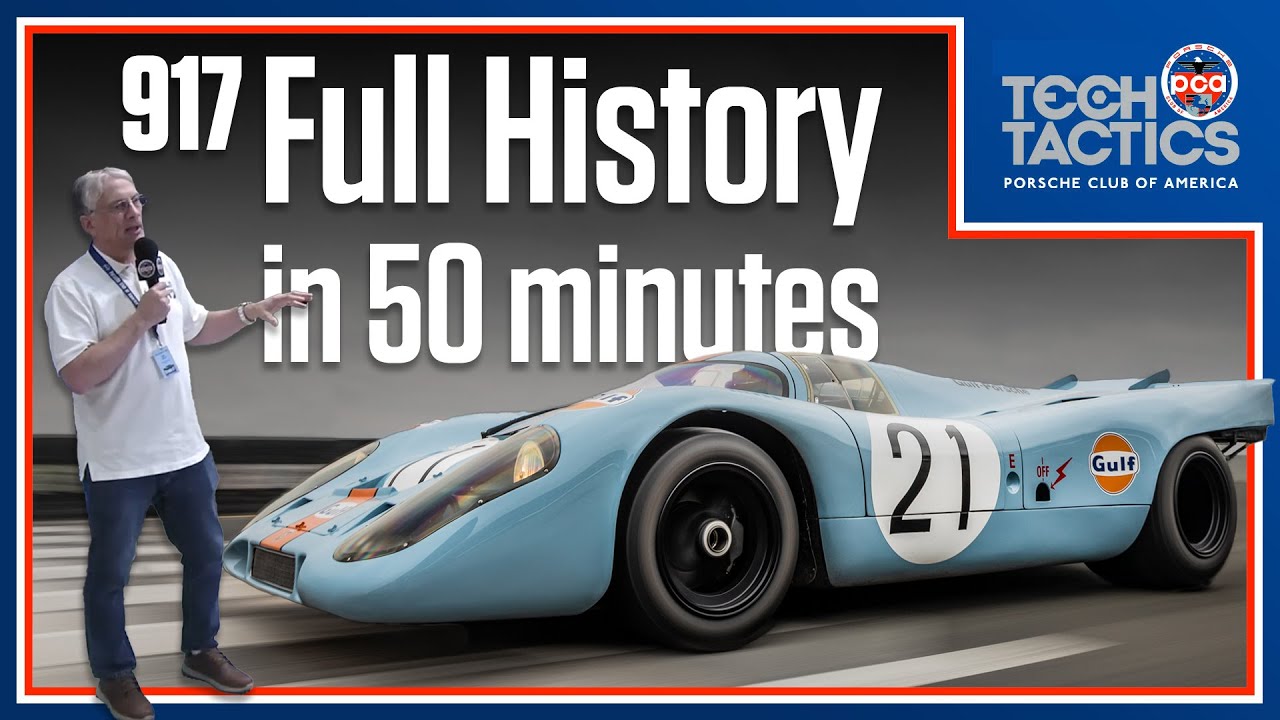Полная история Porsche 917 | Tech Tactics