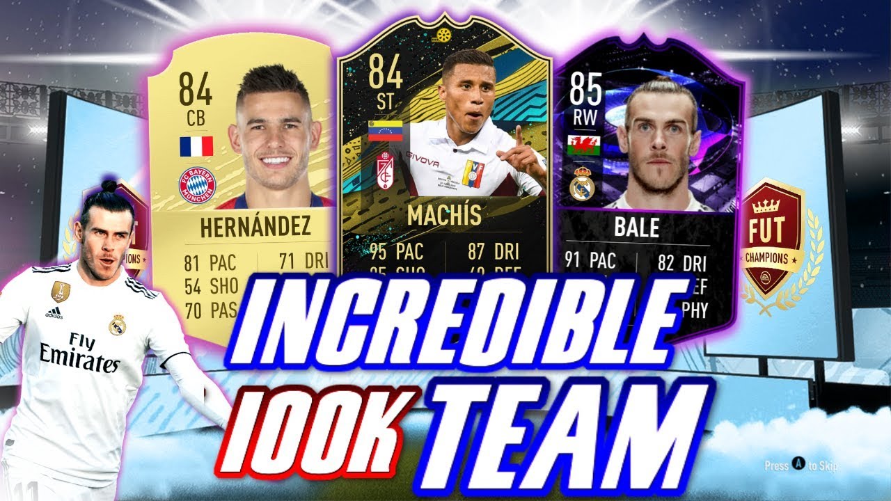 BEST 100K TEAM FIFA 20 ( INCREASE YOUR WINS INSTANTLY )! | FIFA 20 100K SQUAD BUILDER