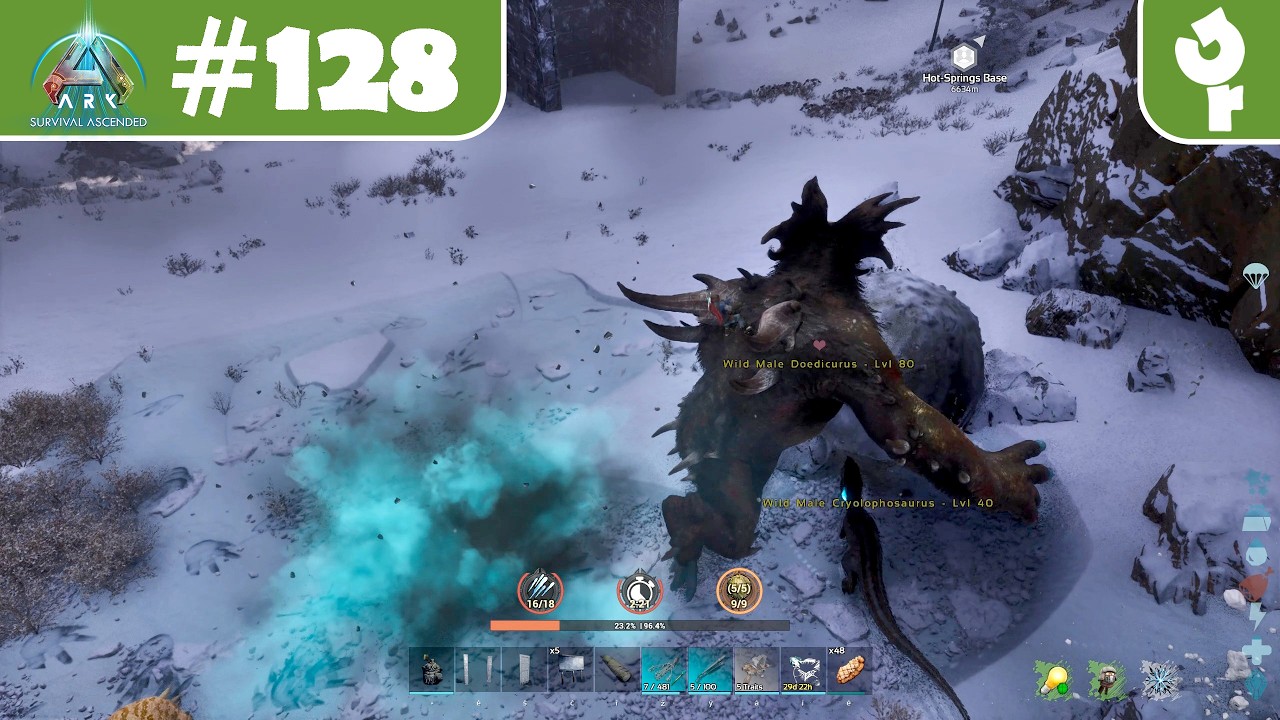 ARK: Survival Ascended #128 - Ochočování Ossidona aneb Ossina v zad...