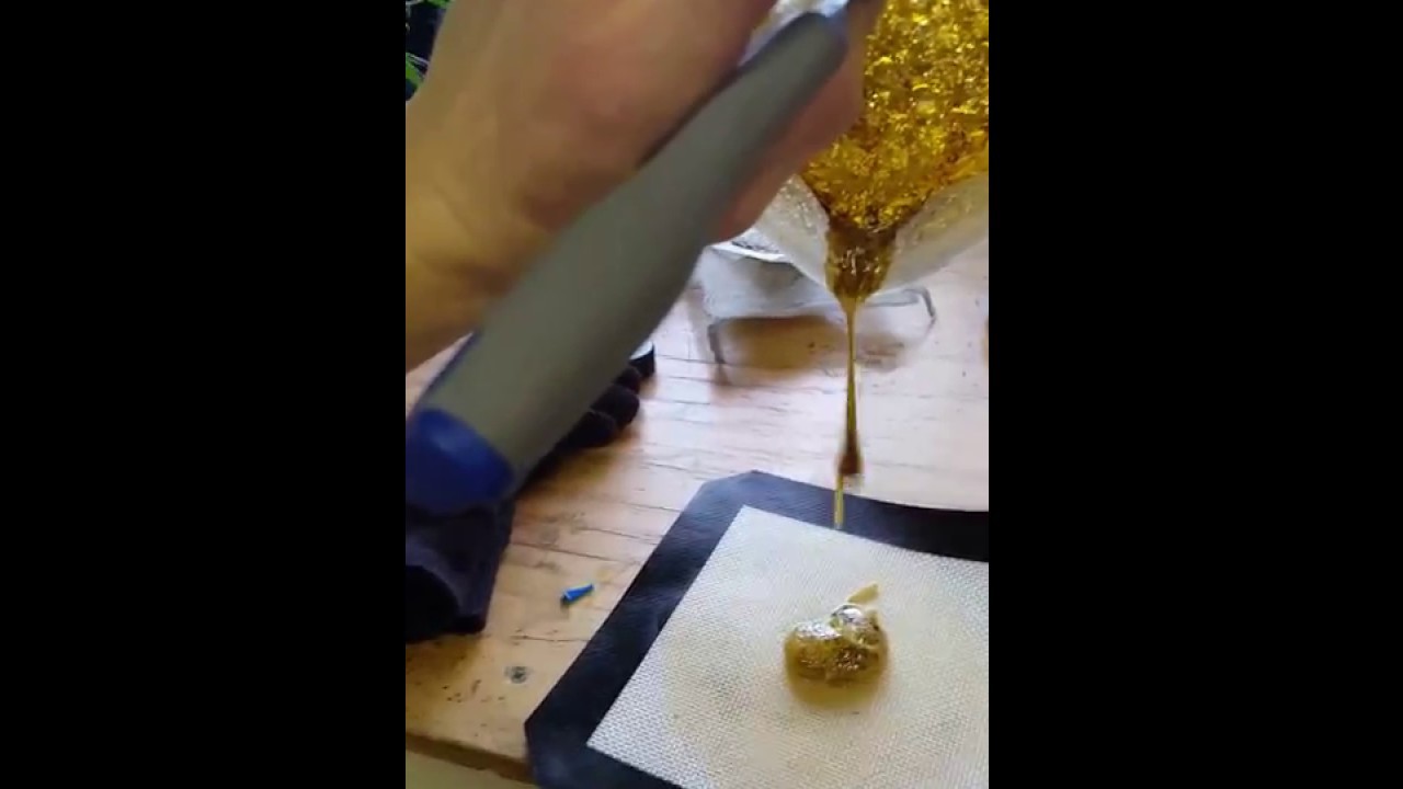 Sweet gooey BHO (beginning stage 3 of extraction)