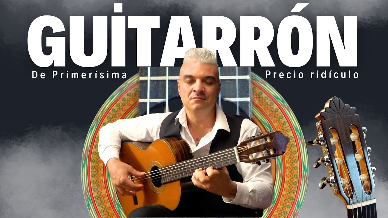 OPORTUNIDAD! GUITARRÓN DE PRIMERA A PRECIO RIDÍCULO DATE PRISA! ME LA QUITAN DE LAS MANOS