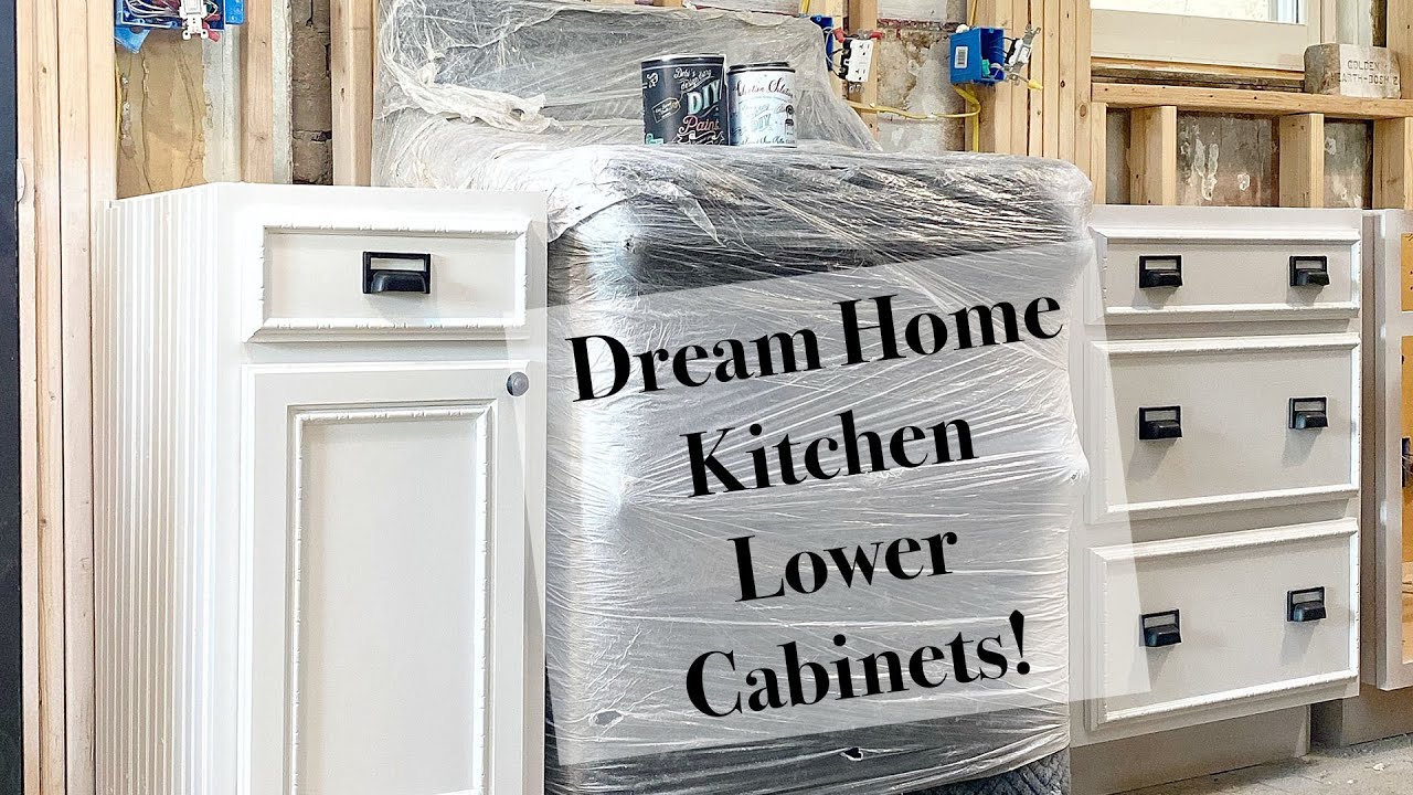 Dream Home Kitchen Cabinets Special Trim DIY