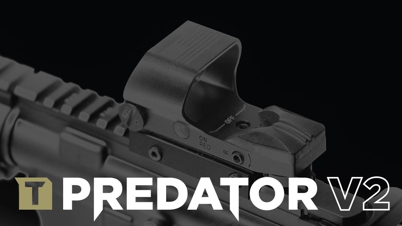 Обучающее видео — коллиматорный прицел Tacticon Predator V2