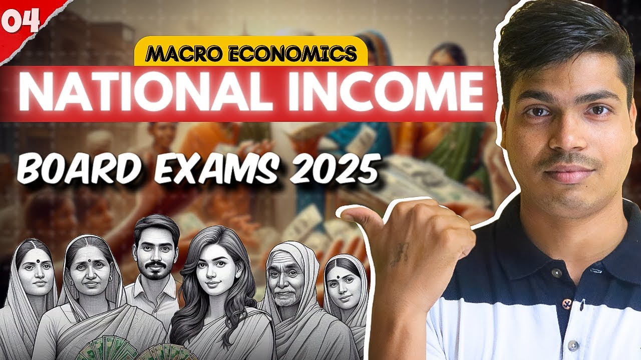 National Income | Part 4 | Production Method | Concept & Ques. Class 12 Macro economics | 2024-2025