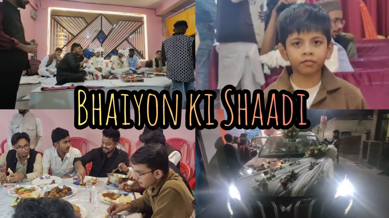 Dono Bhaiyon ki Shaadi🙂 #shaadi #bhaikishaadi #wedding #dailyvlog#viral #trending #baraat #gorakhpur