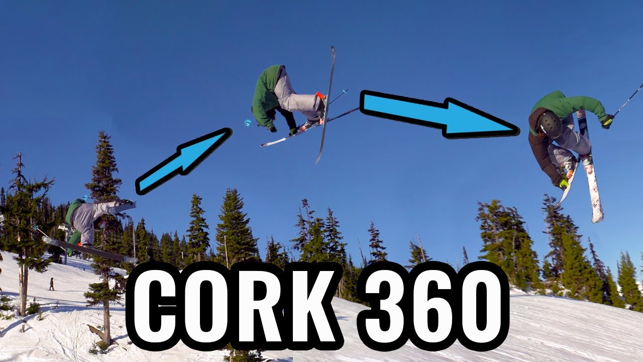 Как сделать поворот на 360 градусов на лыжах