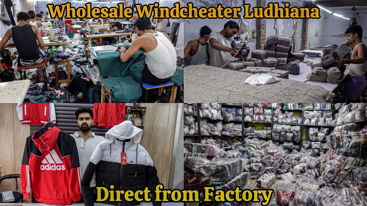 Wholesale Jackets Manufacturer Ludhiana || Windcheater, sweatshirt, Jacket direct from Manufacturer