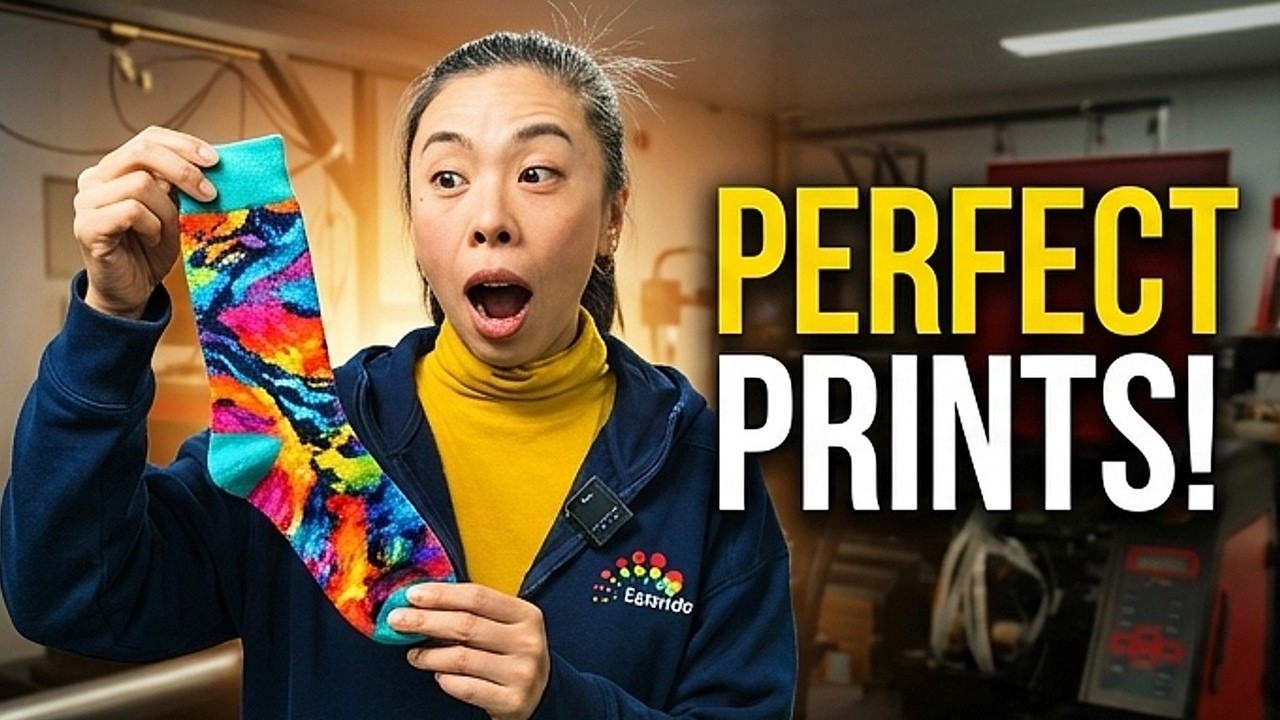 After Holiday Rest? Your Sock Printer Needs This