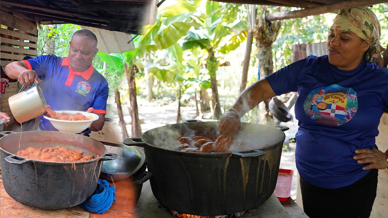 Asi se Cocinan La Mejores Habicuelas Con Dulce Dominicana