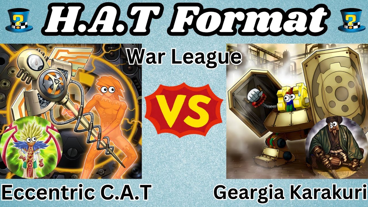 Eccentric CAT Vs Geargia Karakuri! | HAT Format Replay Review! | Yu-Gi-Oh! April 2014 Banlist