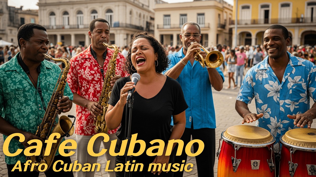 Cafe Cubano Soul Music🪕Old Havana-Style Afro Cuban Music by a Cuban band #soncubano #playlist
