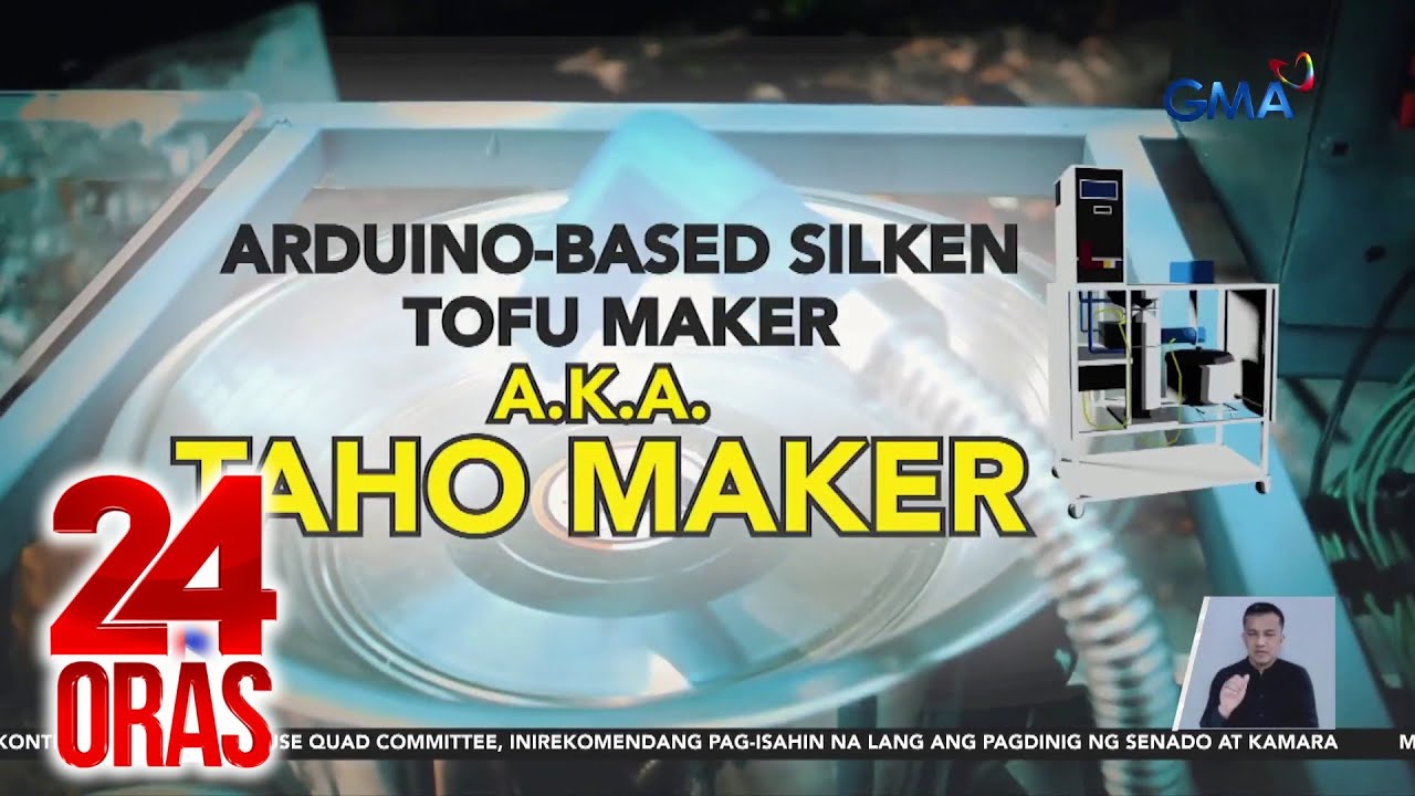 Game Changer - Paggawa ng taho, mas pinadali sa tulong ng silken tofu maker | 24 Oras