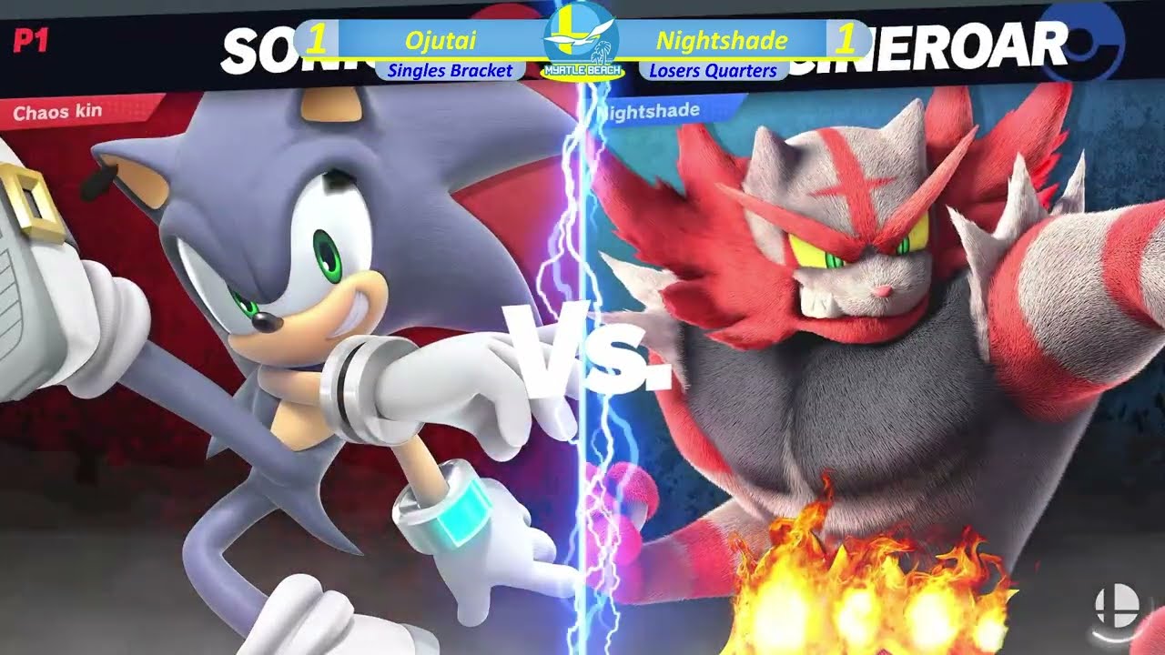 SocaSmash 162 Ultimate Singles: Ojutai (Sonic) vs Nightshade (Incineroar) Losers Quarters