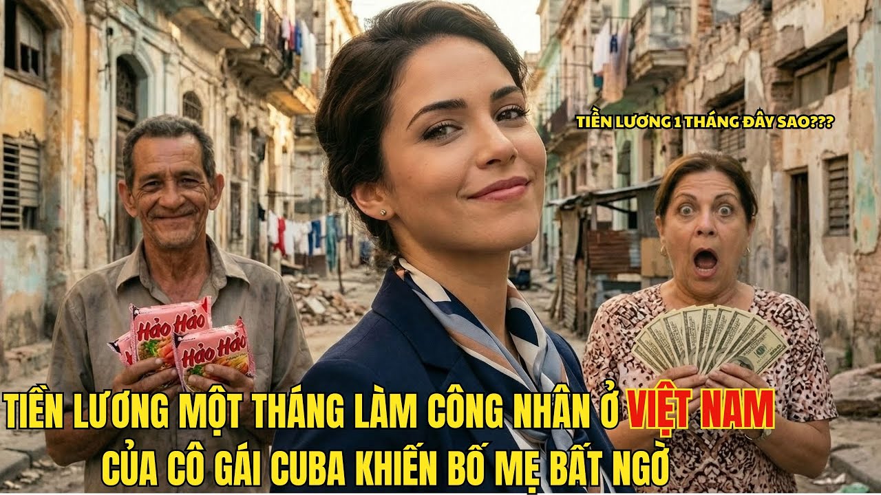 Cầm Cố Nhà Cho Con Đi Làm Công Nhân Ở Việt Nam, Bố Mẹ CuBa Bất Ngờ Số Tiền Con Gửi Về