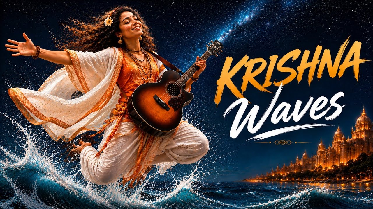 Krishna Waves 🌊 | Divine  Bhajan, Krishna EDM & Spiritual Music Journey