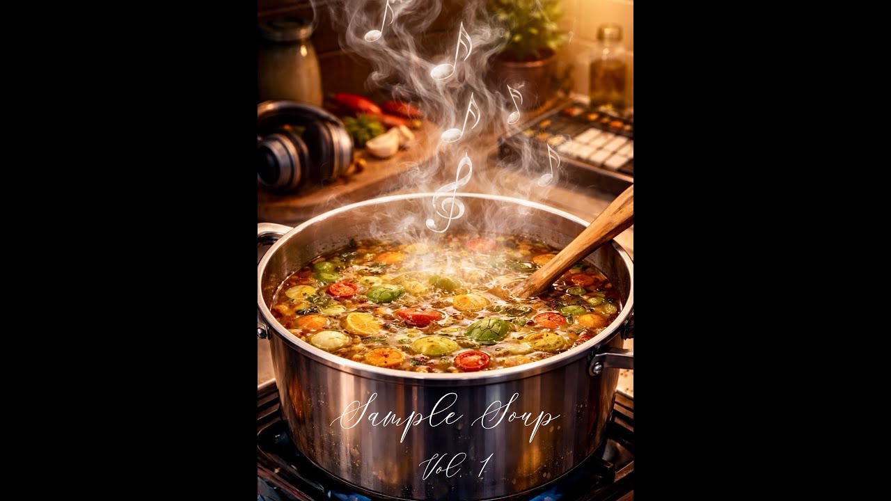 Sample Soup Vol. 1 sample pack is OUT TODAY! Grab it on my GumRoad site.