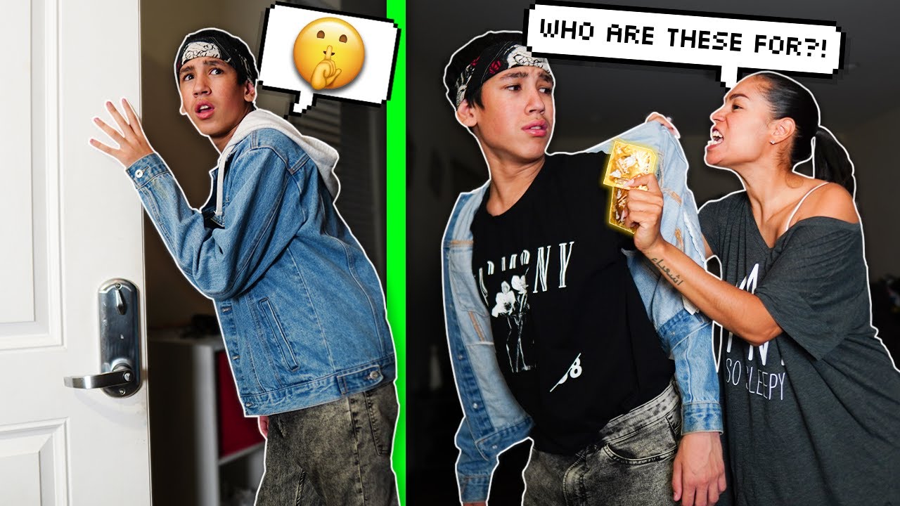 I GET CAUGHT *SNEAKING* OUT THE HOUSE TO SEE A GIRL!!