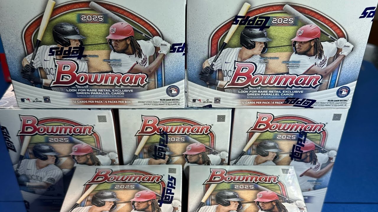 2025 Bowman Blaster Boxes (5)