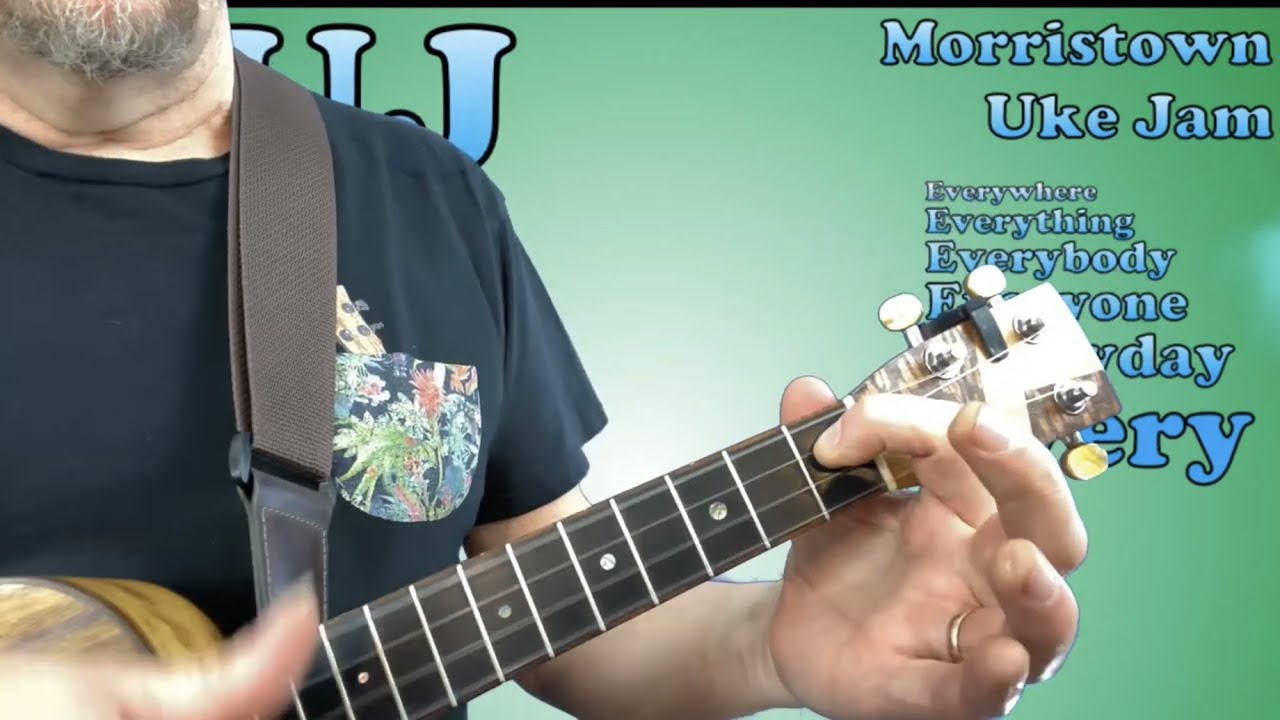 Everybody Loves Somebody - Dean Martin (ukulele tutorial by MUJ)