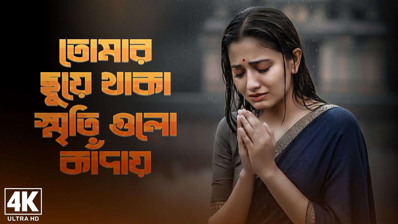তোমার ছুয়ে থাকা স্মৃতি গুলো কাঁদায় 😭 Akarone Hariye Jawa 💔 Bangla gaan | Bangla sad song