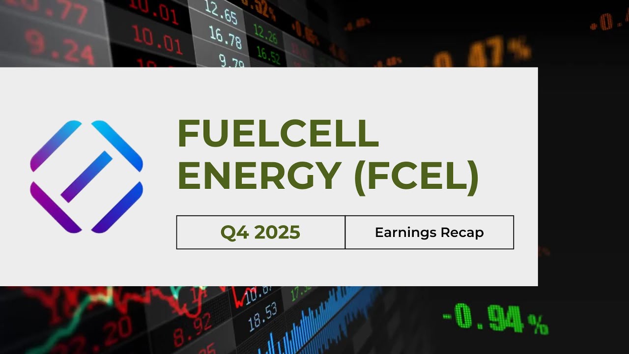 FuelCell Energy (FCEL) Q4 2025 Earnings | 41% Revenue Growth & Solving the AI Power Bottleneck