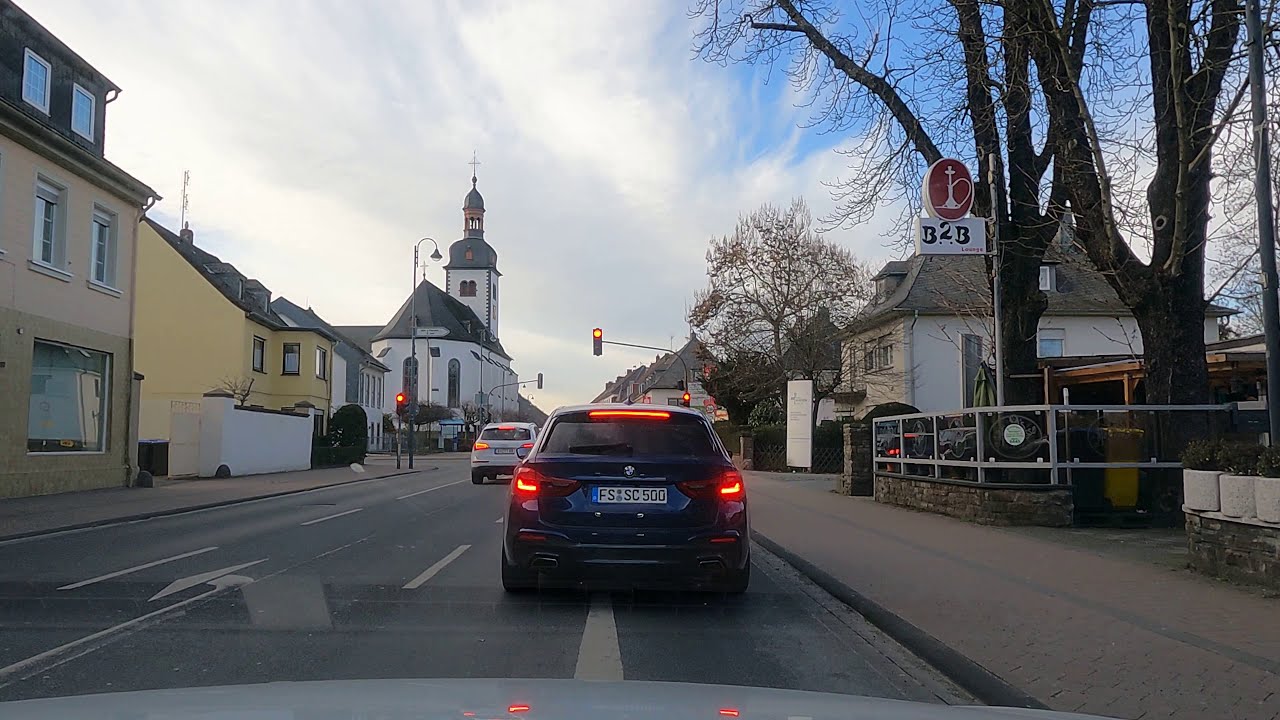 Bad Breisig Stadt in Deutschland - GoPro Hero 9 Black test video