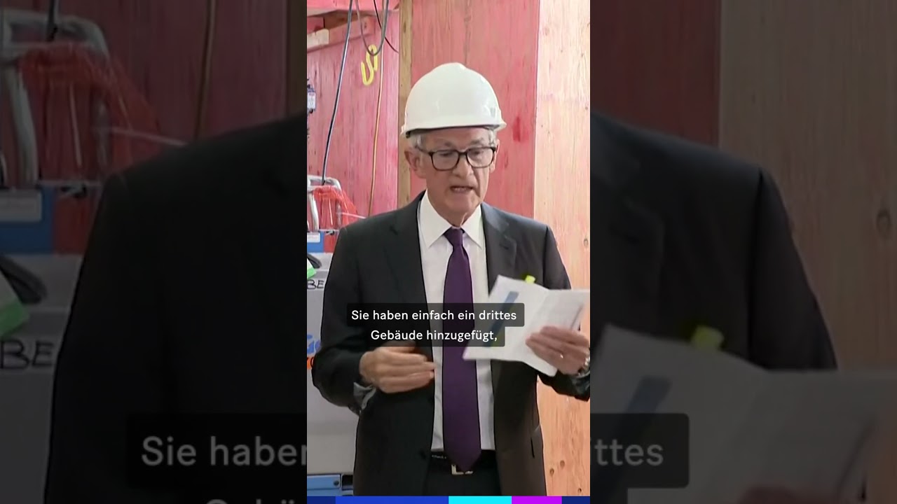 Notenbank-Chef korrigiert Trump vor laufender Kamera 😅 #20min #news  #fyp #trump