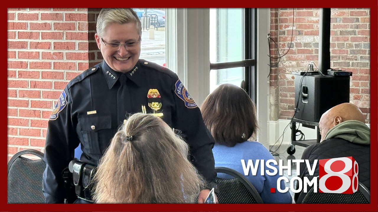 Indianapolis residents discuss key issues with IMPD Chief during 'Coffee with the Chief'