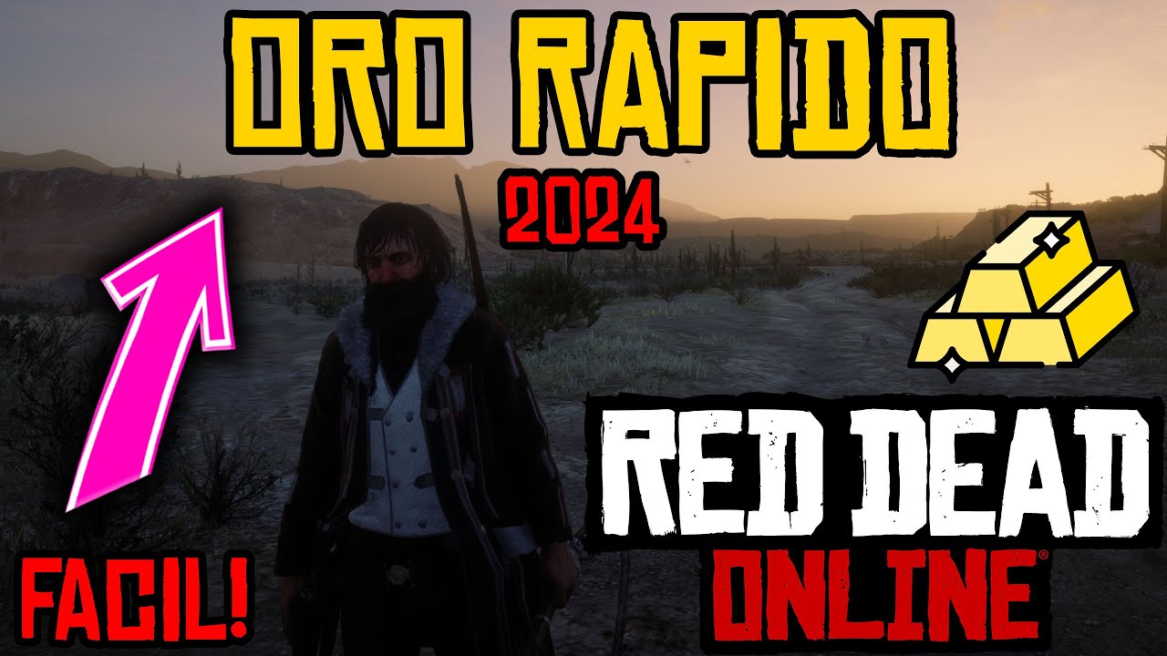 COMO GANAR ORO EN RED DEAD REDEMPTION 2 ONLINE! - ORO INFINITO FACIL Y RAPIDO 2024! - RDR2 ONLINE!