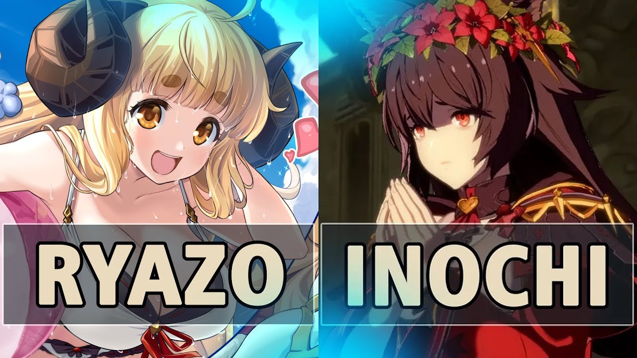 GBVSR:🔥Ryazo (Anila) Vs Inochi (Nier)🔥| High Level Gameplay.