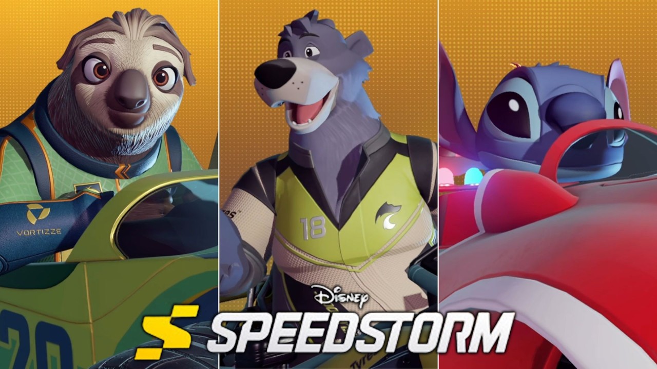 Disney Speedstorm (PC) // Online Races - Season 17 Zootopia (Flash, Baloo, Stitch)