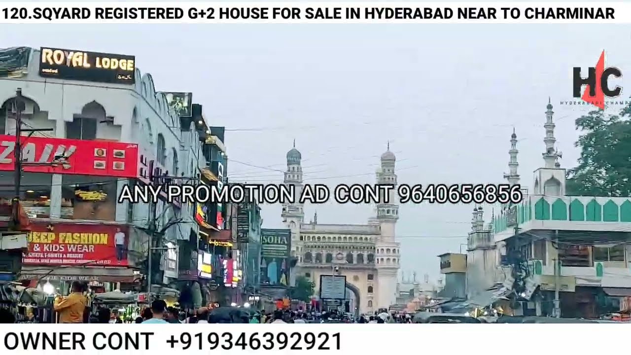 120 sqyard Registrated House For Sale in charminar House for sale in hyderabad