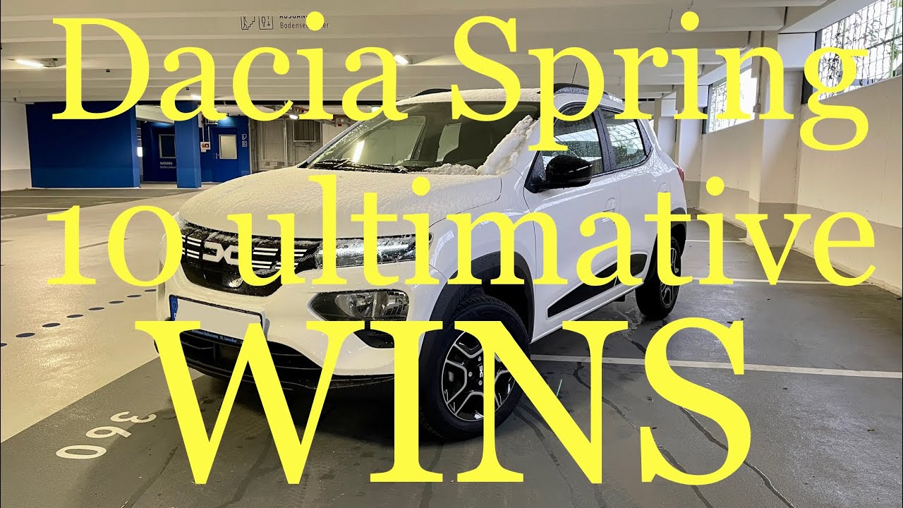 #7 10 ultimative WINS beim Dacia Spring Modell 2023