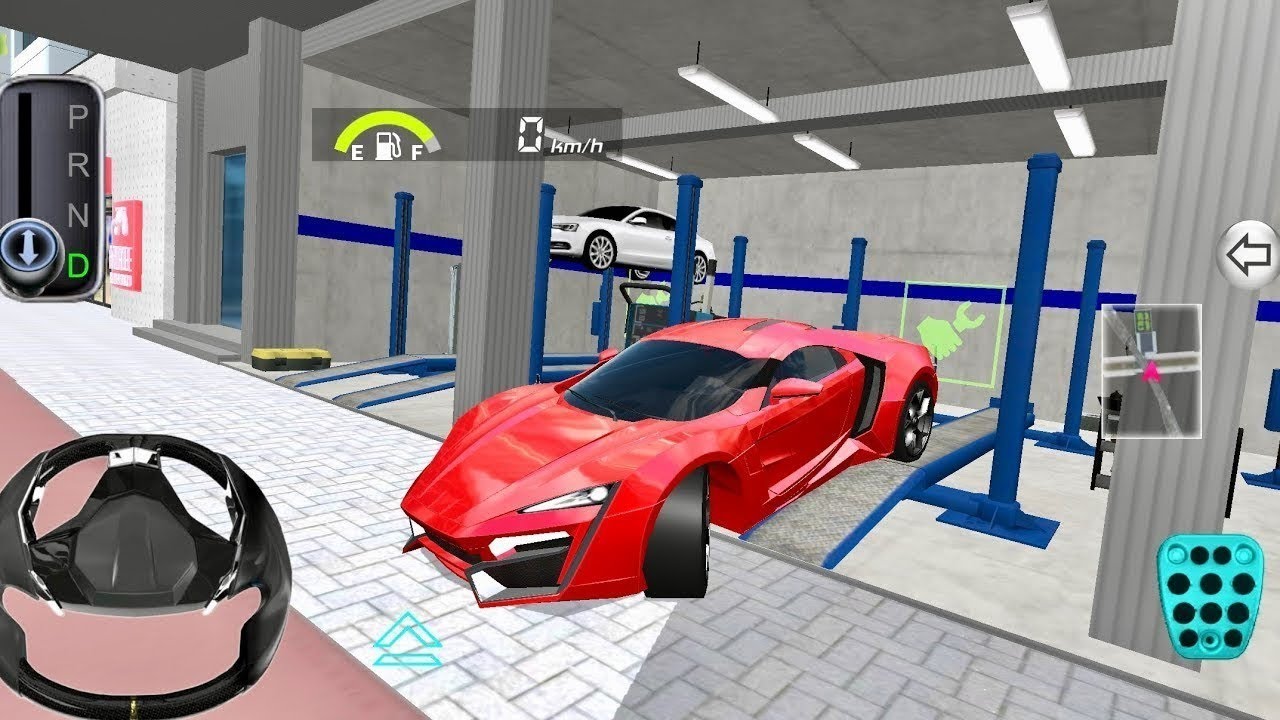 New Red Lamborgni For Parking - 3d Driving Class android game play || Car Game #gameplay​ #cargame​