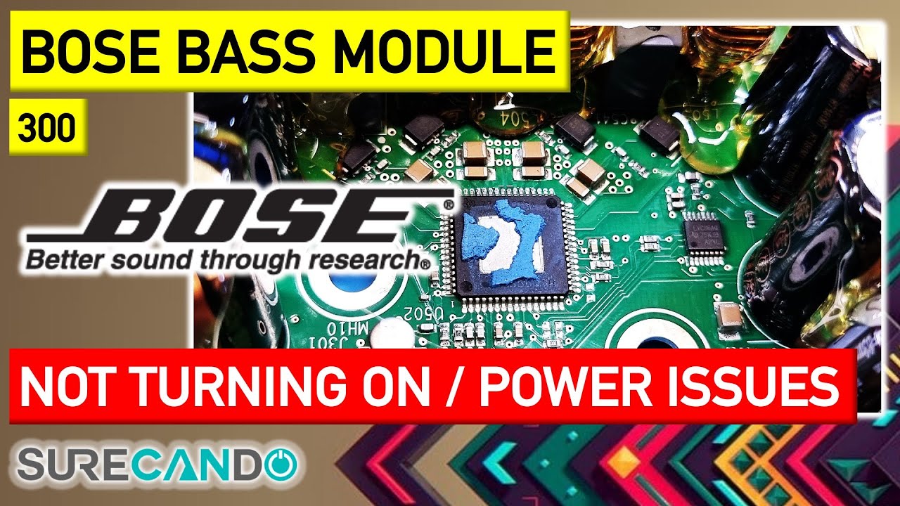 Декодирование ремонта басового модуля BOSE Acoustimass 300: откройте для себя неожиданное решение!