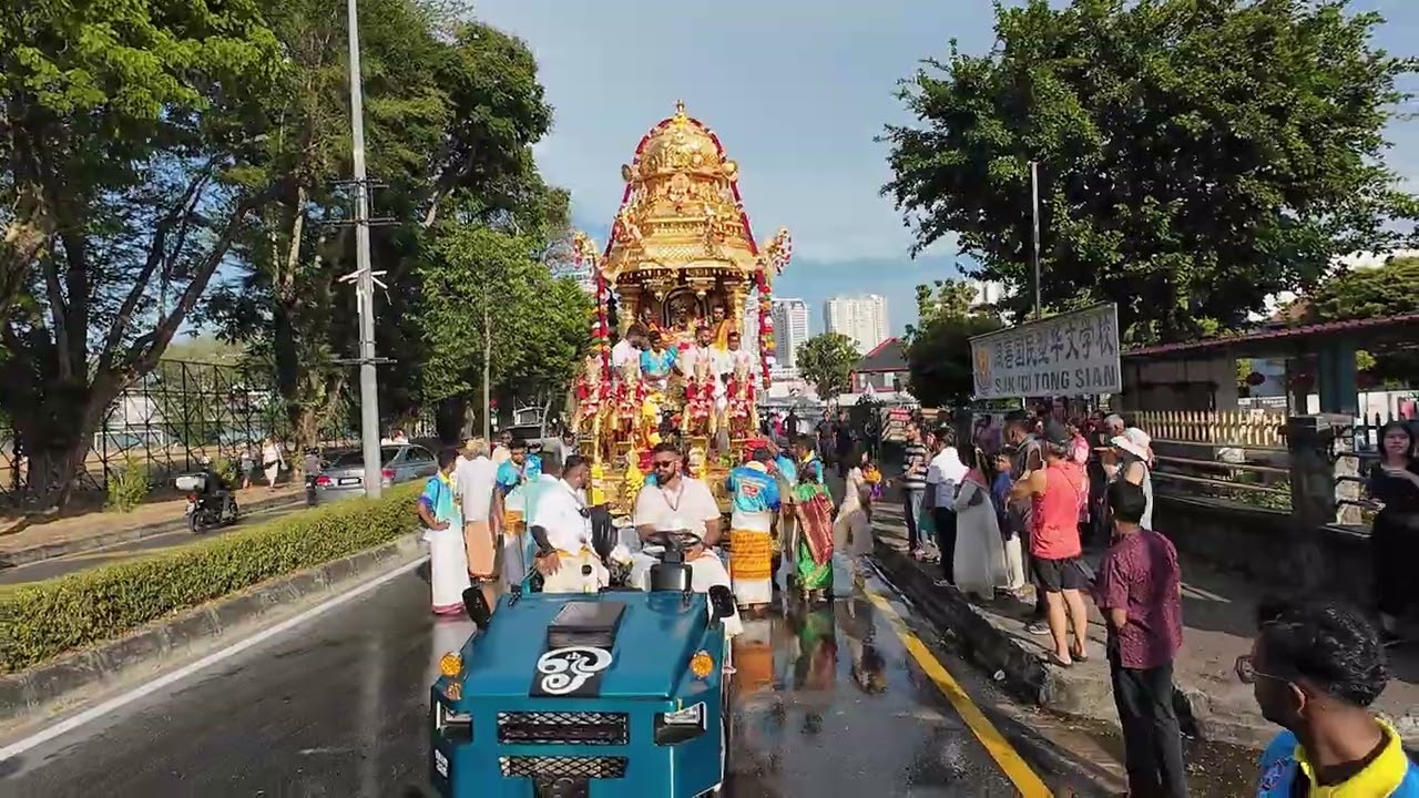 Penang Thaipusam 2026 Golden & Silver Chariot