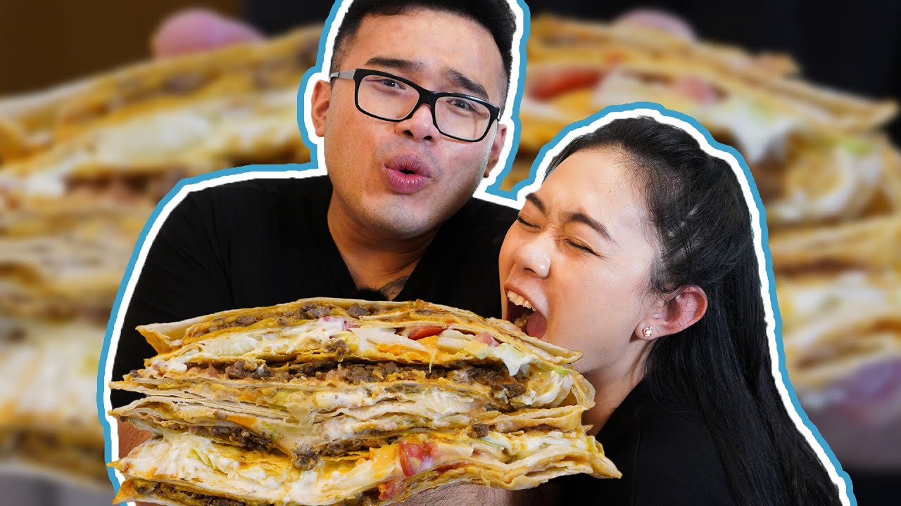 I Cooked My Wife A CRUNCH WRAP SUPREME To Try For The First TIme