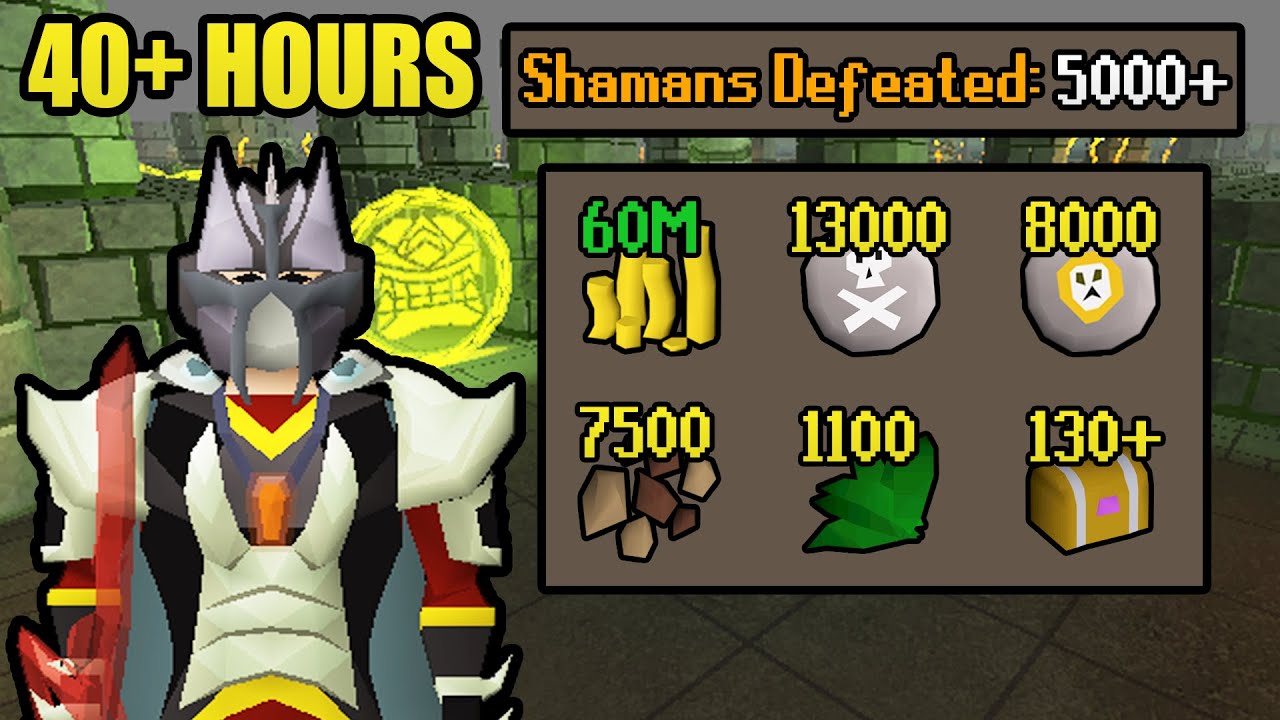 40+ Hours of Lizardman Shamans | UIM Collection Log Completionist (#39) [OSRS]