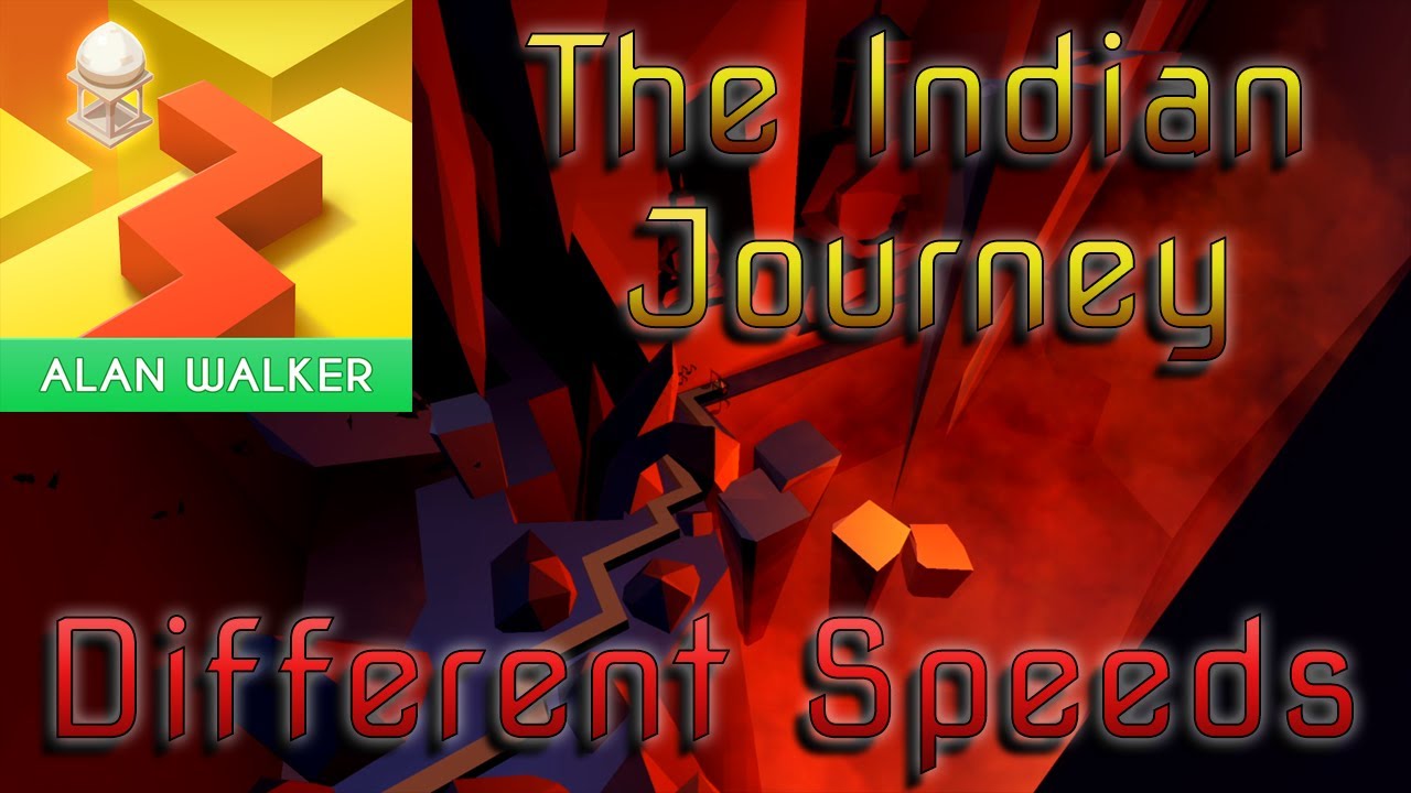 Dancing Line - The Indian Journey (Different Speeds