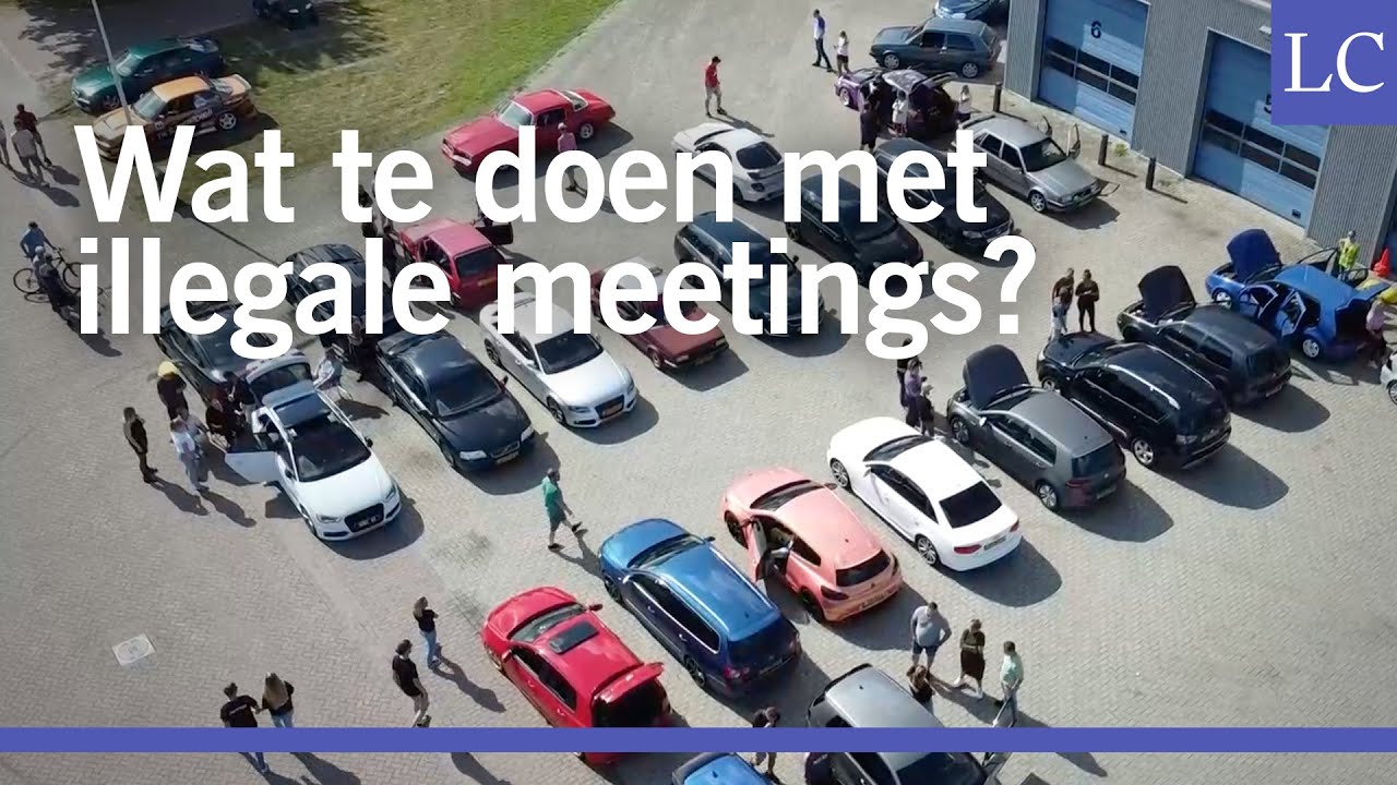 Automeeting mét vergunning in Wolvega
