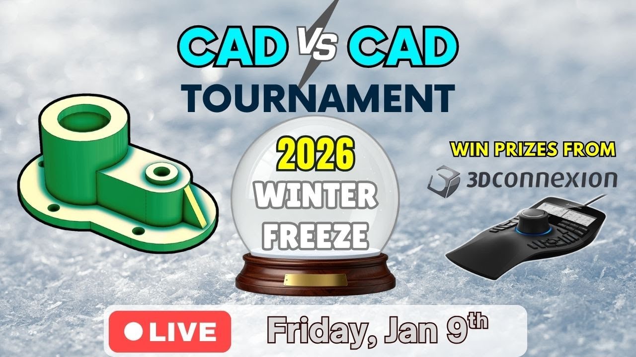 CAD vs CAD esports Tournament - 2026 WINTER OPEN - MATCH 1 and 2 - 1 PM East Coast, USA