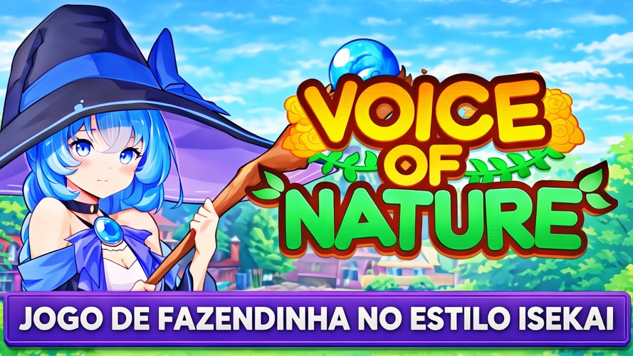 🌱 VOICE OF NATURE 🌱 Come&ccedil;ando Uma Nova Vida em Outro Mundo | Fazendinha Isekai